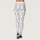 Handdoodle Leggings (Rückseite)