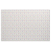Handdrawn Blumen personalisierte Braut und Stoff (Yard (91,4 cm))