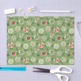 HandDrawn Christmas Ornament Tissue Paper Seidenpapier