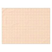 HandDrawn Organic Grid Check Sunshine Yellow Tischdecke (Vorderseite (Horizontal))