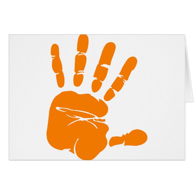 Handdruck (Vorderseite (Horizontal))