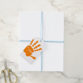 Handdruck Geschenkanhänger (Mit Garn)
