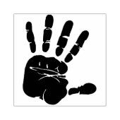 Handdruck Gummistempel (Prägung)