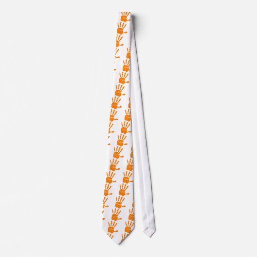 Handdruck Krawatte (Vorderseite)