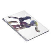 Handdruck Notizblock (Rechte Seite)