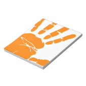 Handdruck Notizblock (Rotiert)
