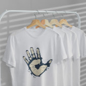 Handdruck T-Shirt