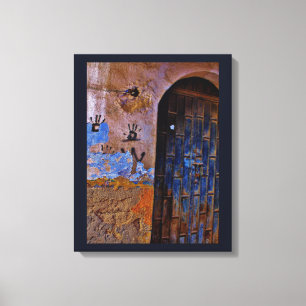 Handdrucke Leinwanddruck