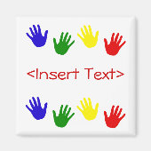 Handdrucke Magnet (Vorne)