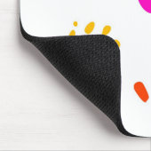 Handdrucke Mousepad (Ecke)