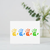 Handdrucke Postkarte (Stehend Vorderseite)