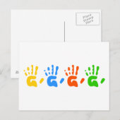 Handdrucke Postkarte (Vorne/Hinten)