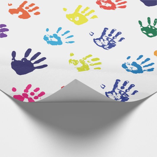 Handdruckpapier Geschenkpapier (Ecke)