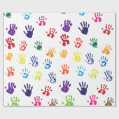 Handdruckpapier Geschenkpapier (Flach)