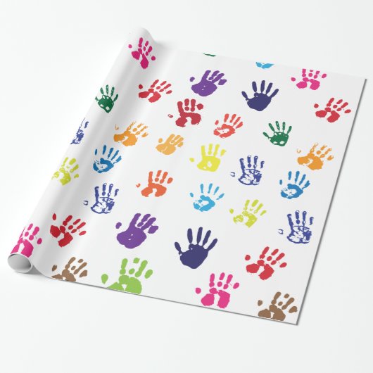 Handdruckpapier Geschenkpapier (Ungerollt)