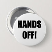 HÄNDE AB! BUTTON (Vorne & Hinten)