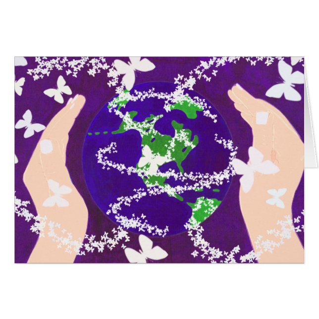Hände auf der ganzen Welt (Vorderseite (Horizontal))