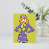 Hände auf Hüften Postkarte (Stehend Vorderseite)