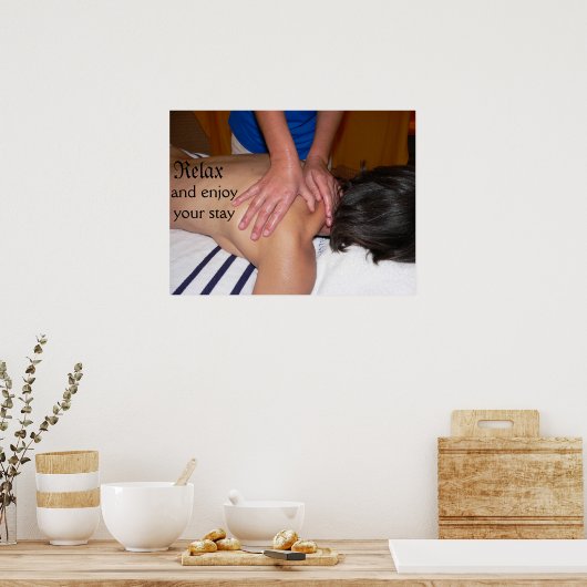 Hände auf poster (Küche)