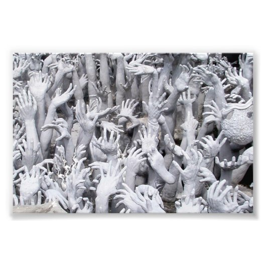 Hände aus der Hölle, Thailand Fotodruck (Vorne)