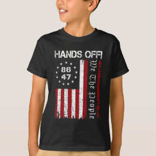 Hände aus Protest 86 47 8647 Protest Rettete Demok T-Shirt