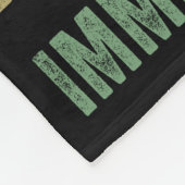 Hände aus Protest Fleecedecke (Ecke)