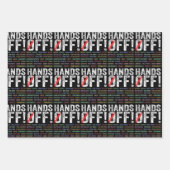 Hände aus Protest Geschenkpapier Set (Vorderseite 2)