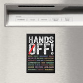 Hände aus Protest Magnet (In Situ (Geschirrspüler))