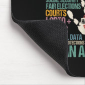 Hände aus Protest Mousepad (Ecke)