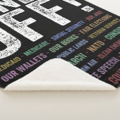 Hände aus Protest Sherpadecke (3/4)