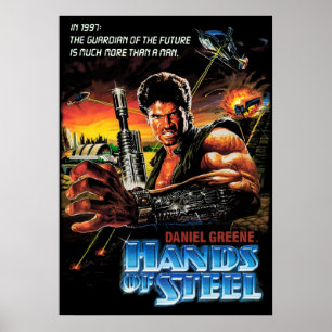 Hände aus Stahl Poster