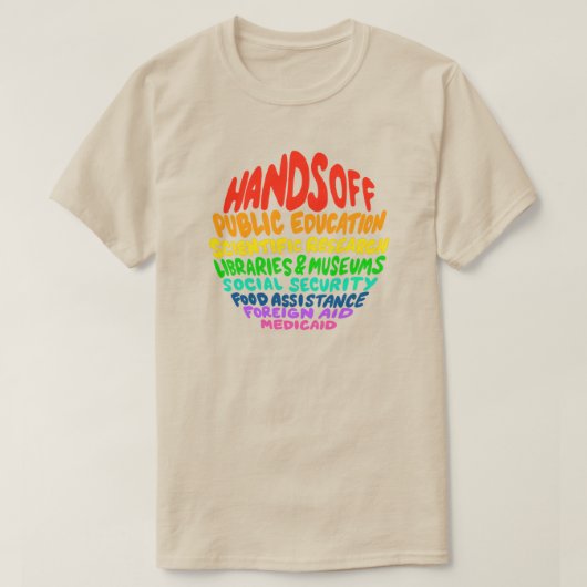 Hände aus T-Shirt (Design vorne)