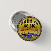 Hände auseinander zeigen einen Fisch und ein Boot  Button (Vorne & Hinten)