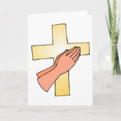 Hände bei Grußkarten Karte (Vorderseite)