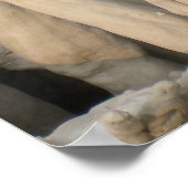 Hände bei Wat Rong Khun Poster (Ecke)