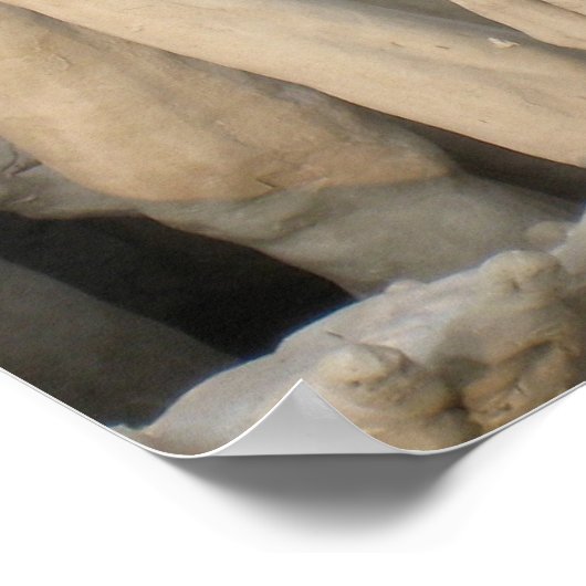 Hände bei Wat Rong Khun Poster (Ecke)