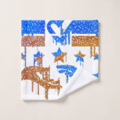 Hände der Einheit Badhandtuch Set (Waschlappen)