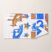 Hände der Einheit Badhandtuch Set (Handtuch)