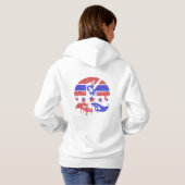 Hände der Einheit Hoodie (Schwarz voll)