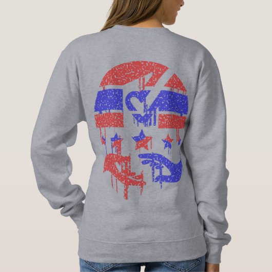 Hände der Einheit Sweatshirt (Rückseite)