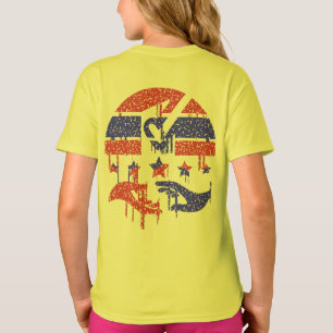 Hände der Einheit T-Shirt