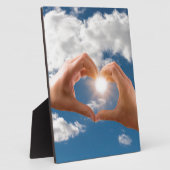 Hände der Liebe Fotoplatte (Seite)