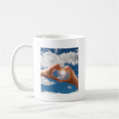Hände der Liebe Kaffeetasse (Links)
