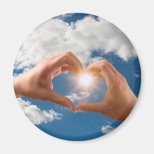 Hände der Liebe Magnet