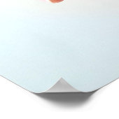 Hände des Autismus, die farbenfrohe Buchstaben hal Poster (Ecke)