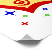 . Hände des Friedens Poster (Ecke)