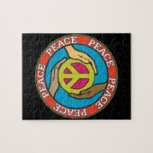 Hände des Friedens Puzzle (Horizontal)