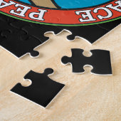 Hände des Friedens Puzzle (Seite)