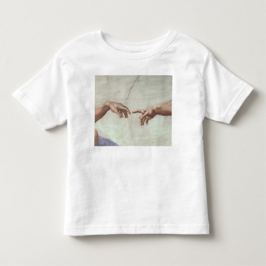Hände des Gottes und des Adams Kleinkind T-shirt (Vorderseite)
