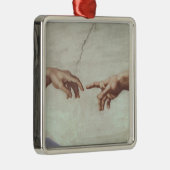 Hände des Gottes und des Adams Silbernes Ornament (Rechts)